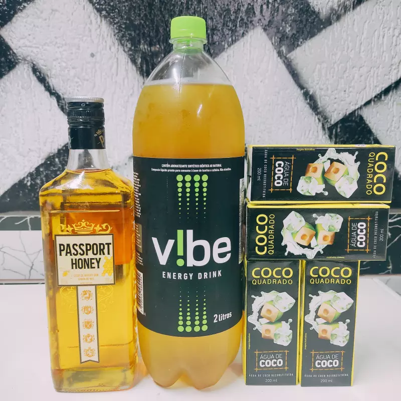 Combo passaporte mel 670ml