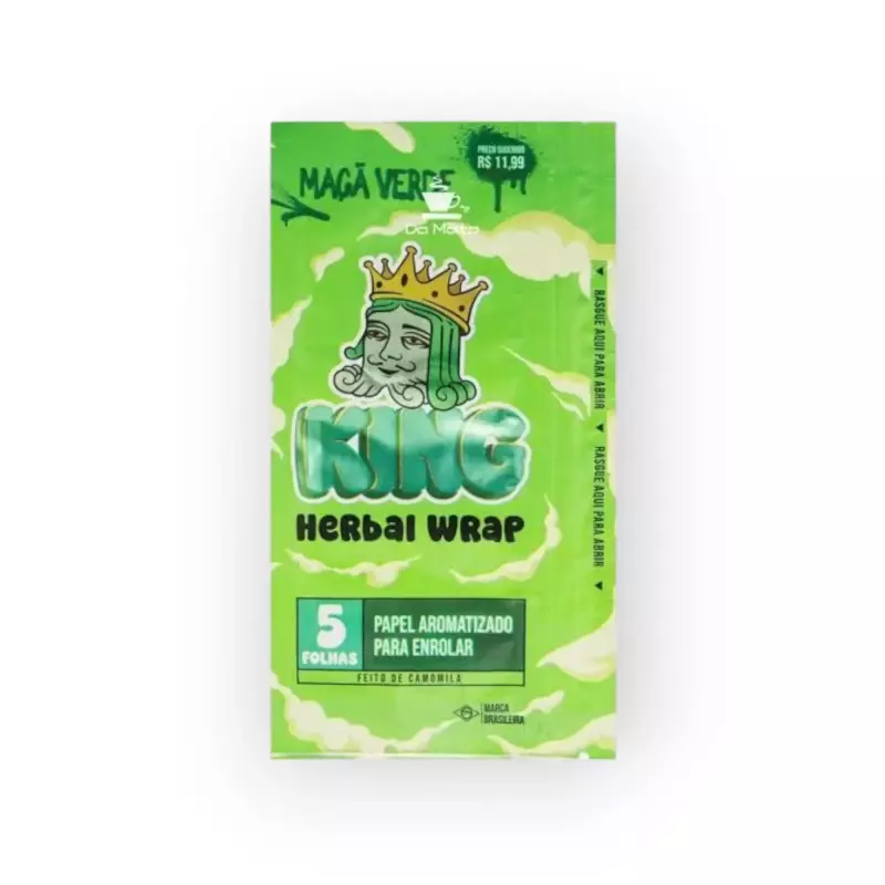 King Blunt Maça Verde pct/5 Und