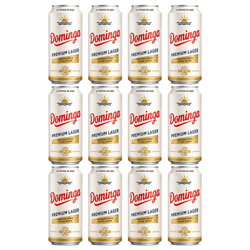 Cerveza Dominga 473cc x12