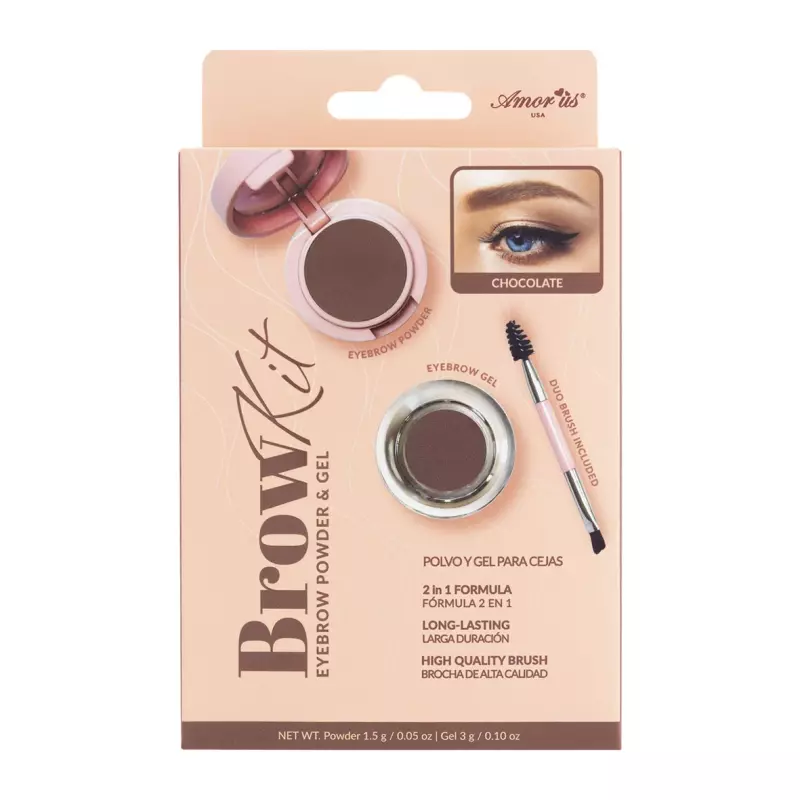 BROW KIT CHOCOLATE BROWK-01