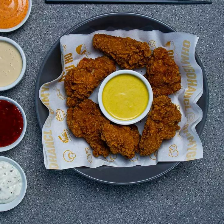 Korean Chicken Wings (6 unidades)