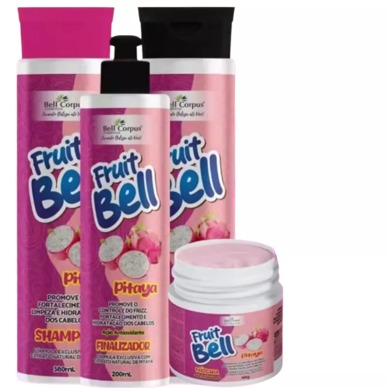 Kit capilar fruit bell pitaya 4x1
