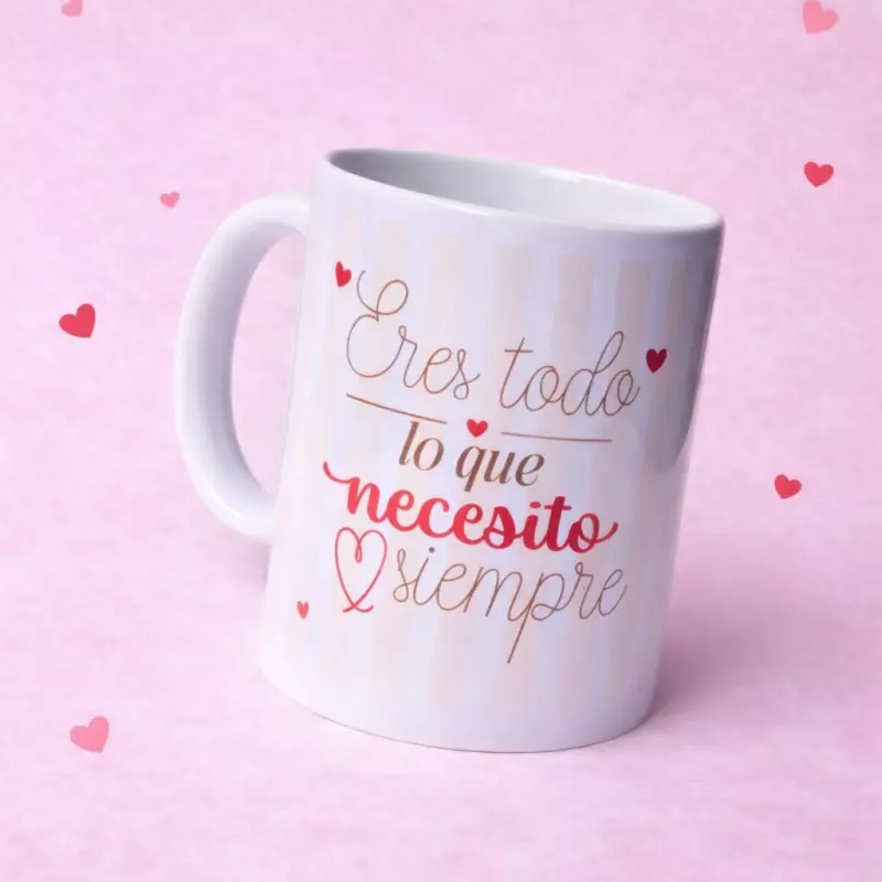 Mug sencillo San Valentín