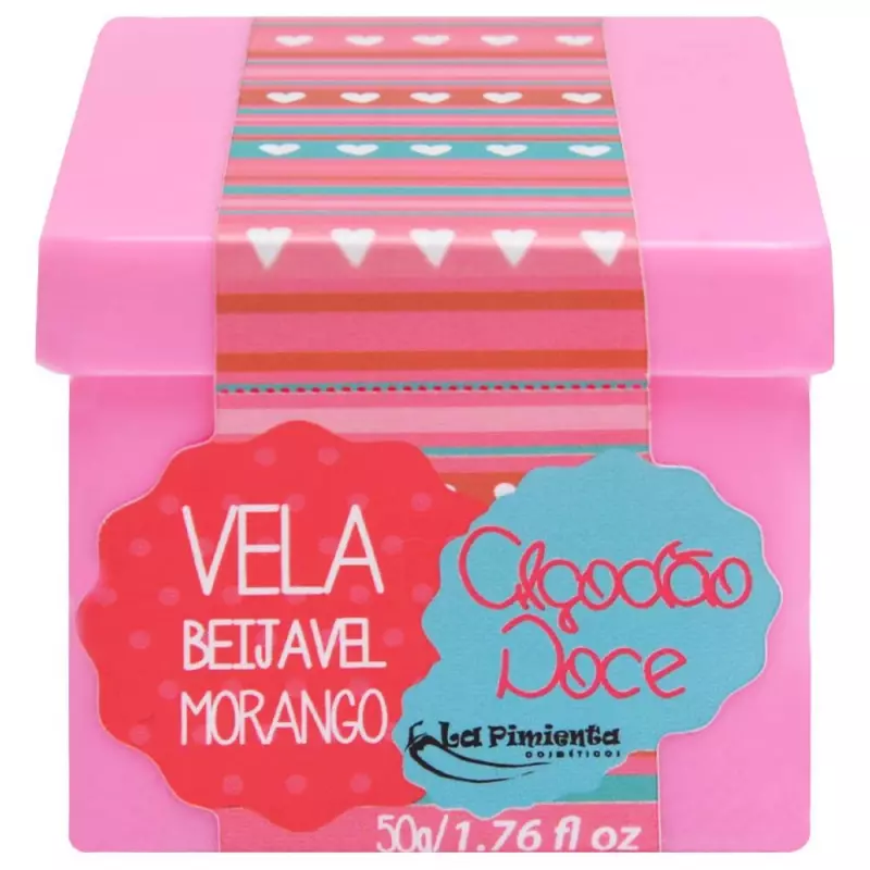Vela Beijavel Morango 50g La