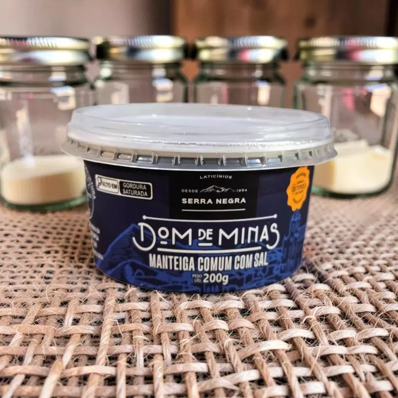 Manteiga Comum com Sal 200g