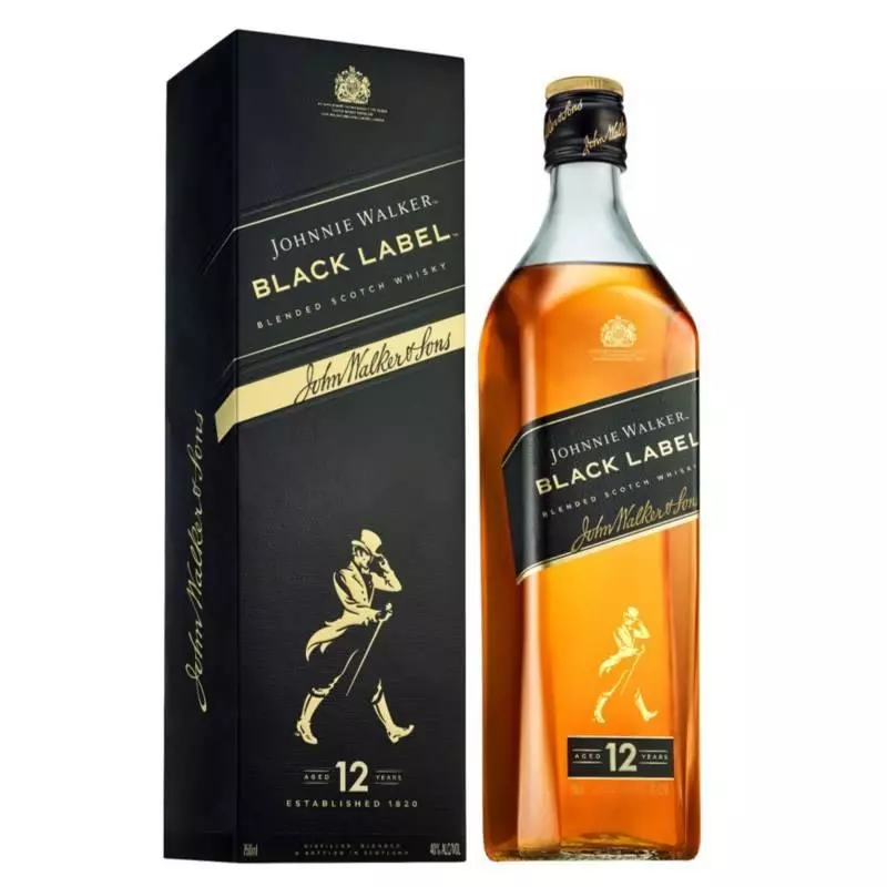 Whisky Johnnie Walker Black Label 750ml