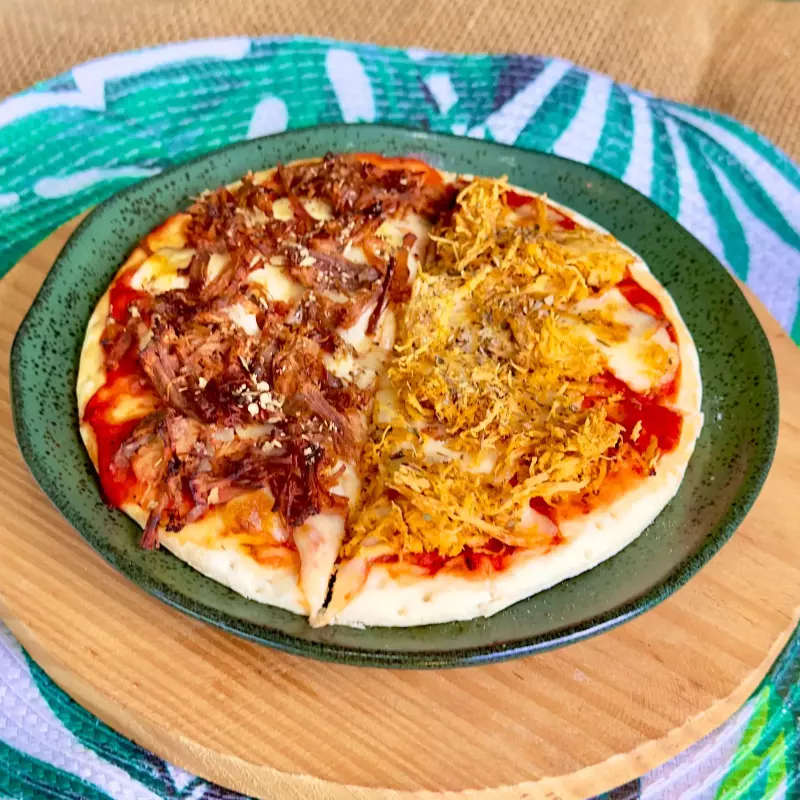 Pizza Frango com Requeijão