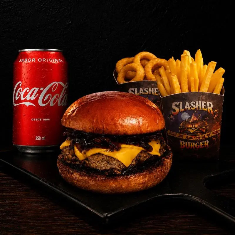 Combo Slasher Cheese burger