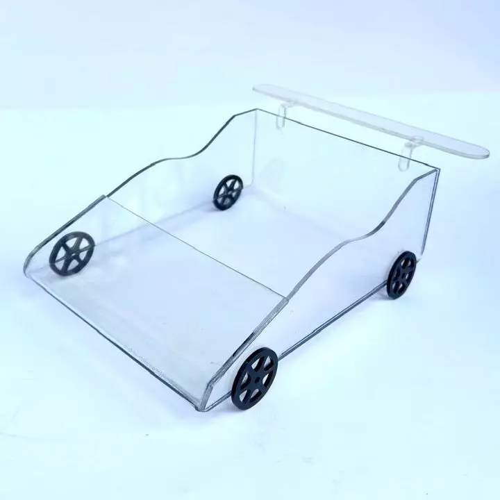 Caja acrilica carro Ferrari
