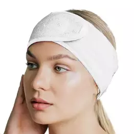 Vincha para cabello blanca