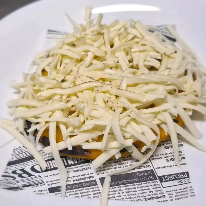 Arepa con queso