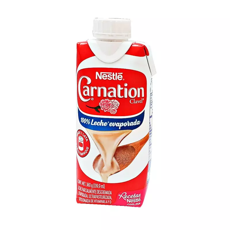 Leche Evaporada Carnation Clavel