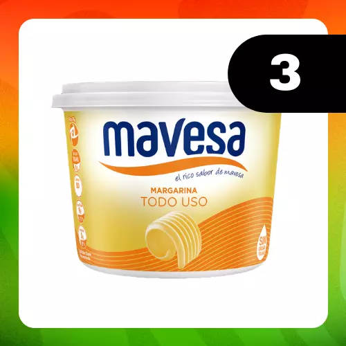 Medio Bulto Mavesa Margarina 1kg