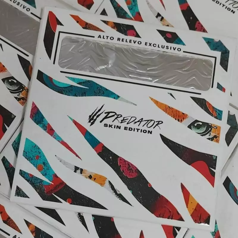 ALUMÍNIO PREDATOR COM RELEVO