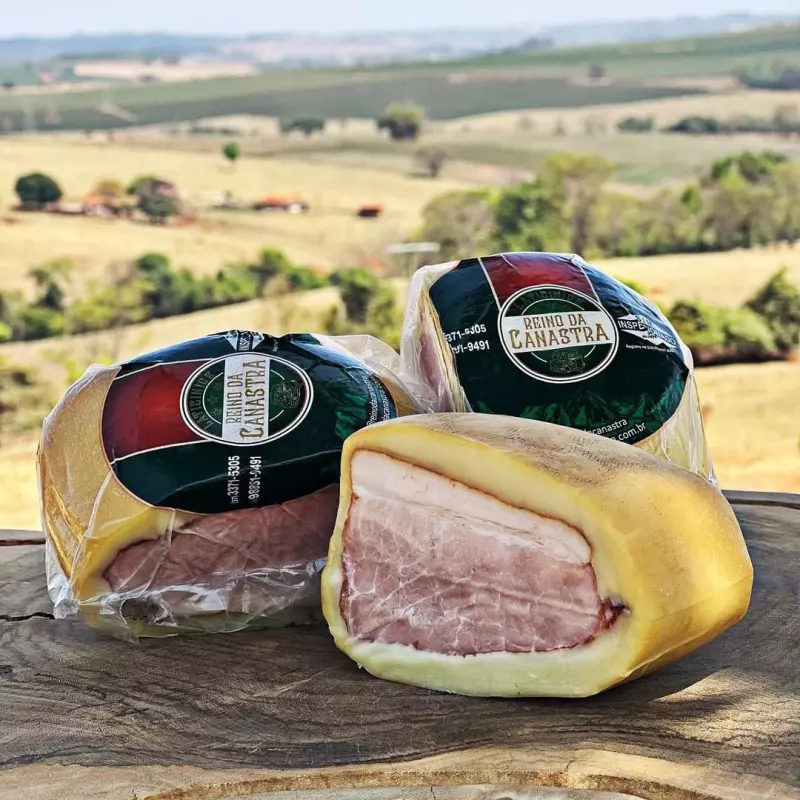 Queijo Provolone com Picanha Suína