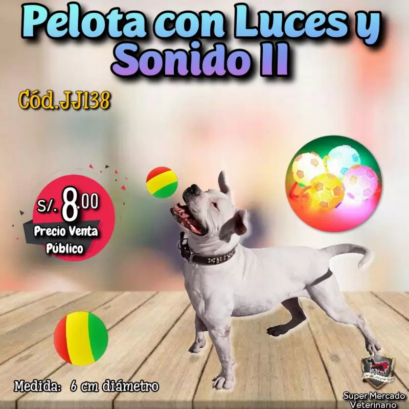 Pelota con Luces y Sonido II