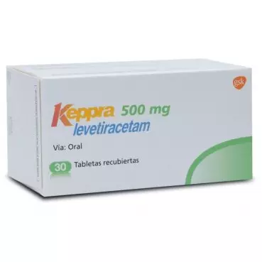 Keppra 500mg 30 tabletas