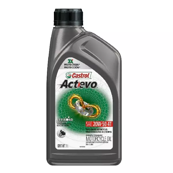 Castrol  4T SAE 20w-50 de 946 ml.