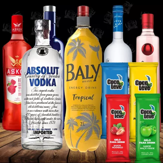 Monte seu combo de Vodka