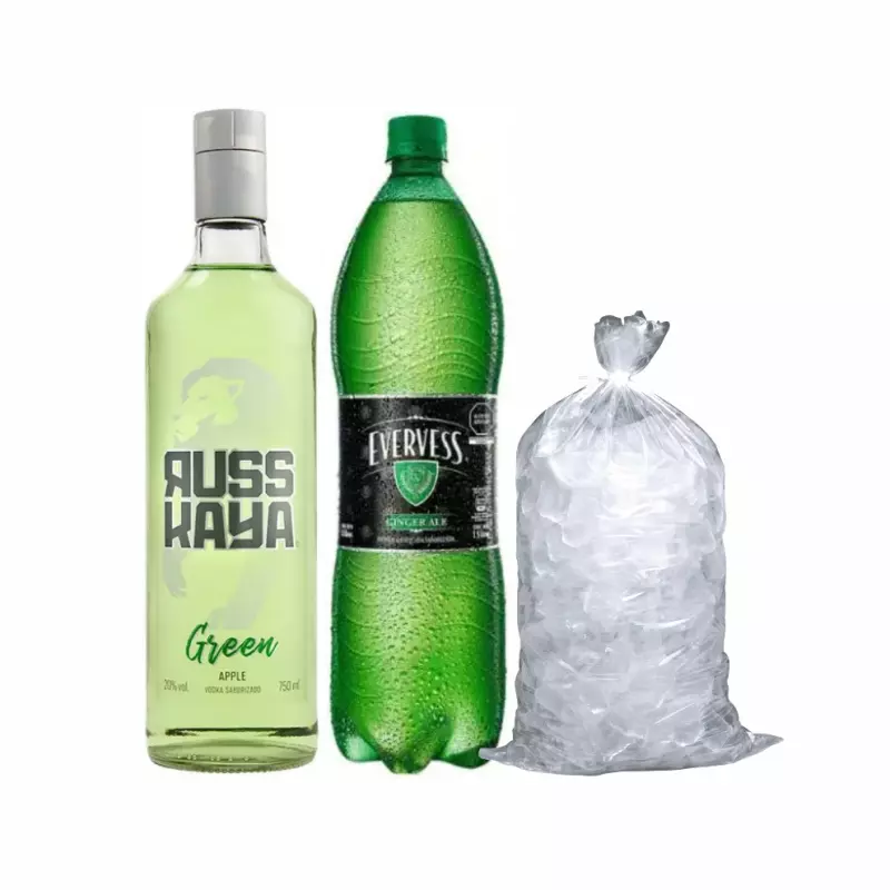 COMBO GREEN APPLE RUSCAYA 750ML 750M