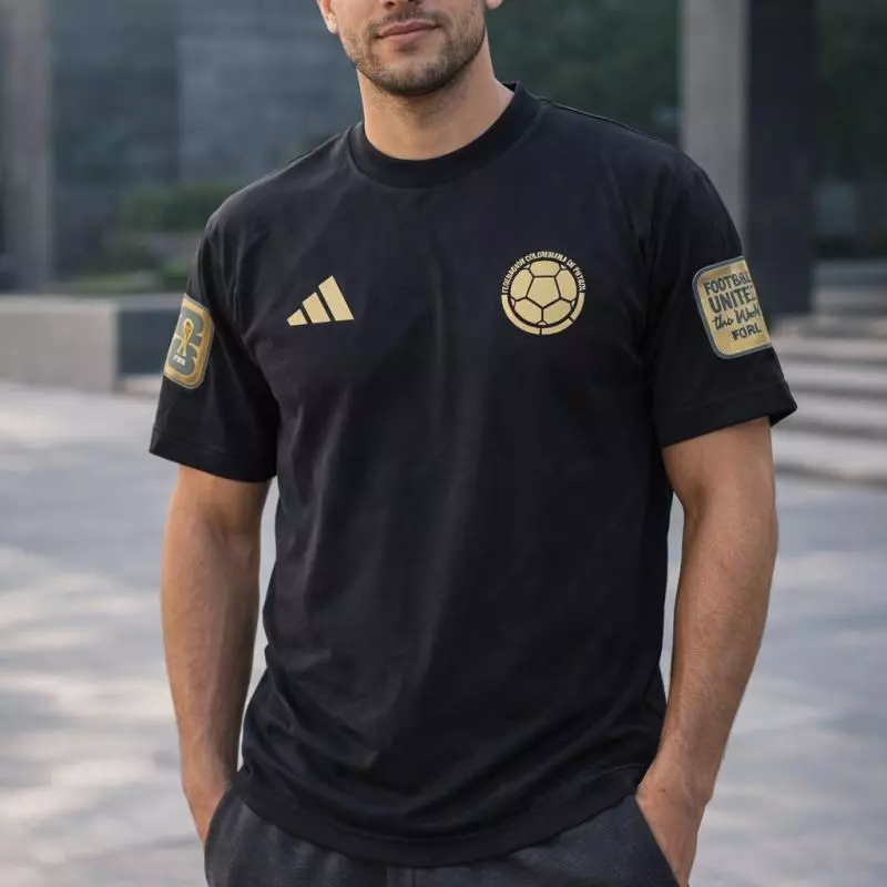 Camisa Selección Colombia GGM Dorado