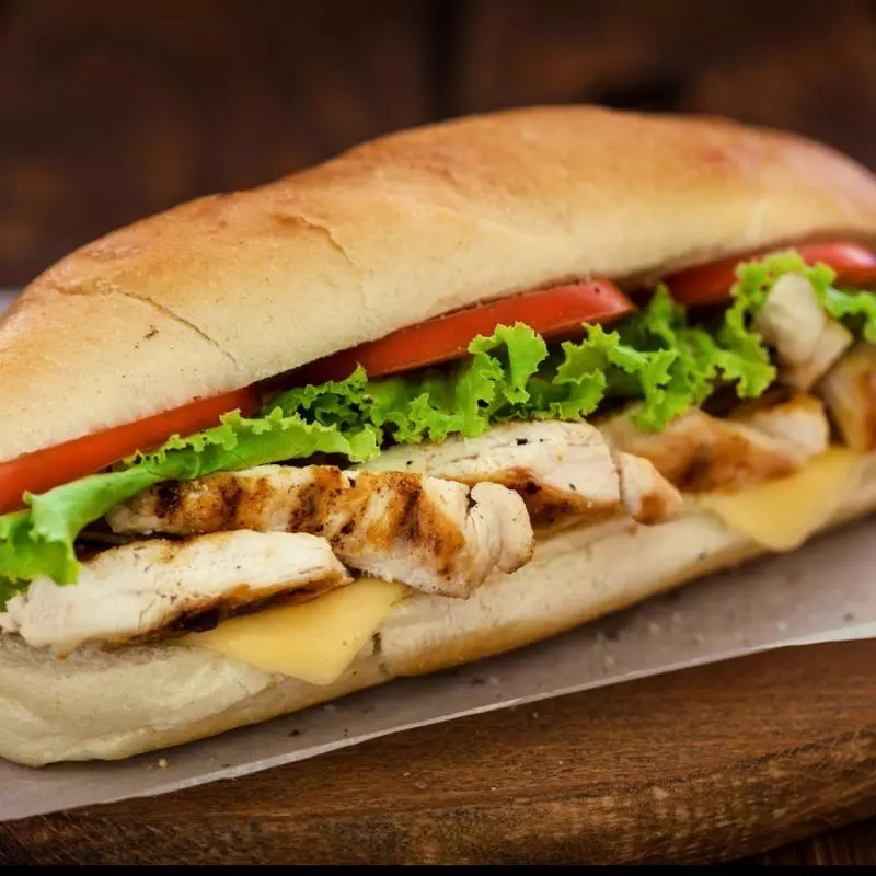 Sandwich de pollo