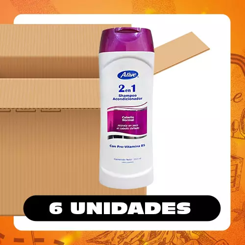 Media Caja Alive 2en1 Normal 350ml