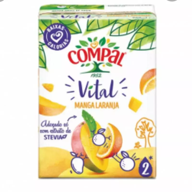 COMPAL MANGA-LARANJA 20CL