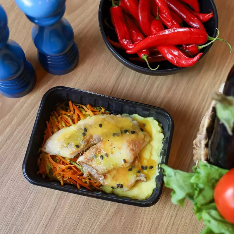 Filé tilápia com molho maracujá 350g