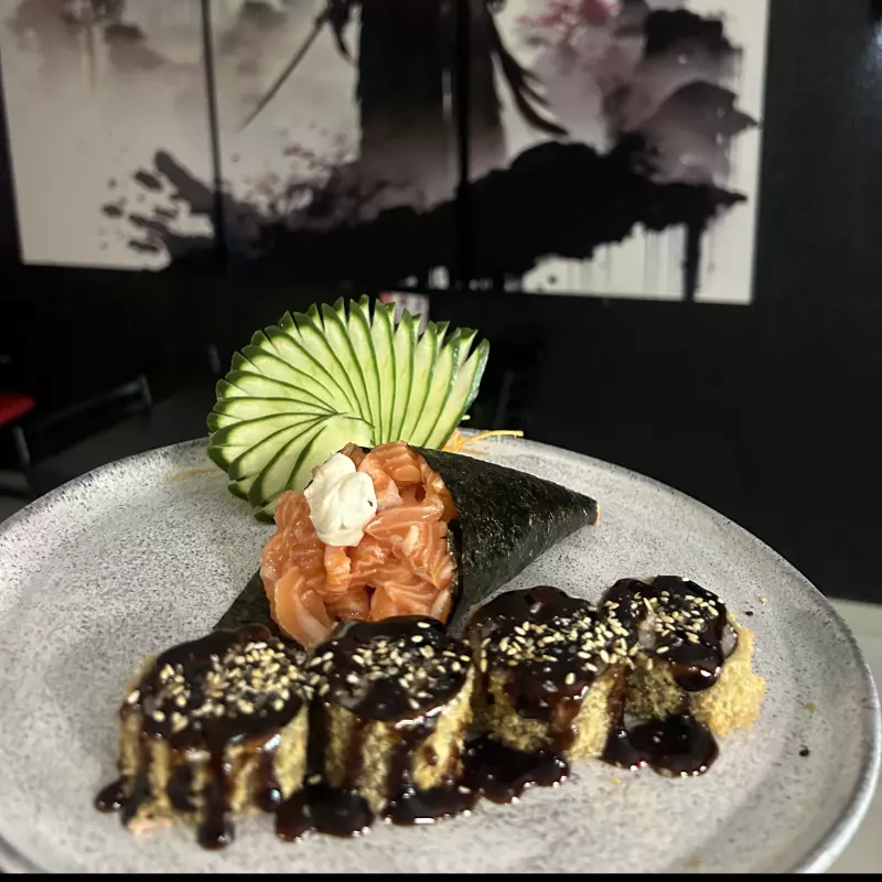 Temaki Filadelfia + Hot Filadelfia