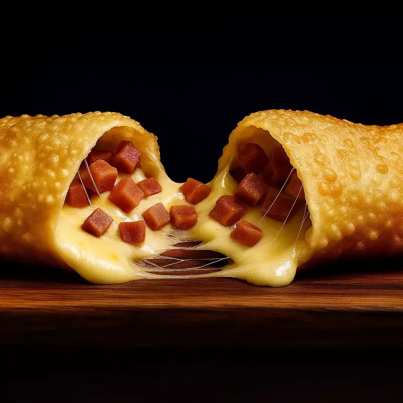Pastel de Queijo com Bacon - P25