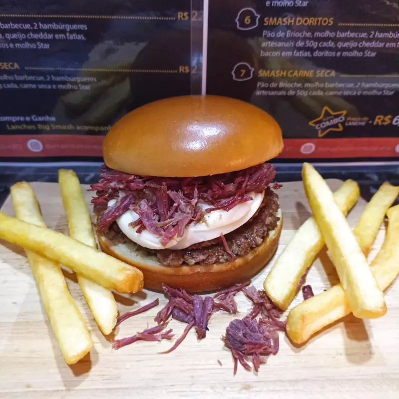 DUPLO SMASH CARNE SECA