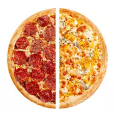 Pizza 2 sabores
