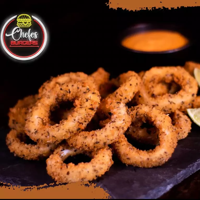 COMBO DE ANÉIS DE CEBOLA EMPANADO