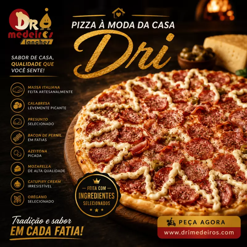 Pizza à Moda da Casa