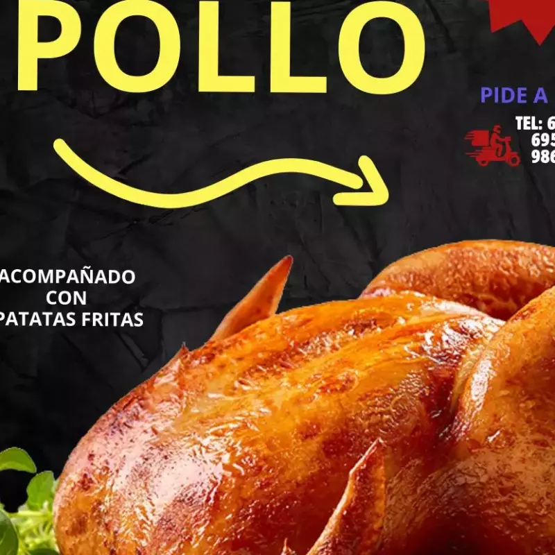 PARA LLEVAR POLLO ASADO