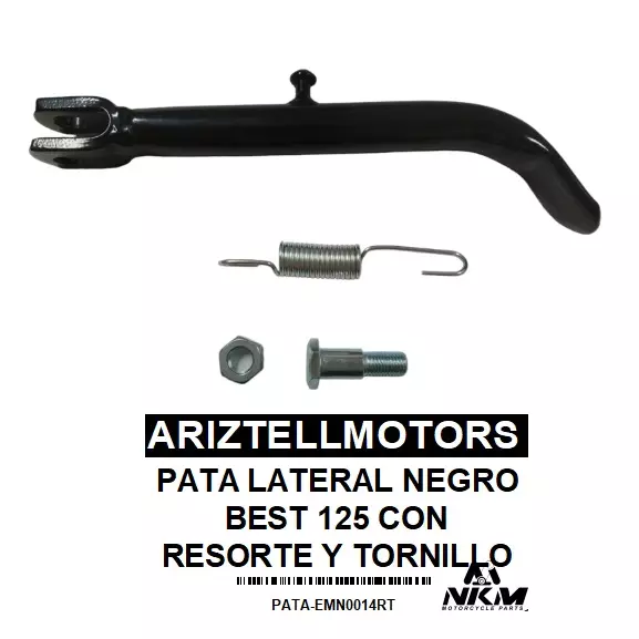 PATA LATERAL BEST125 RESORTE Y TORNI