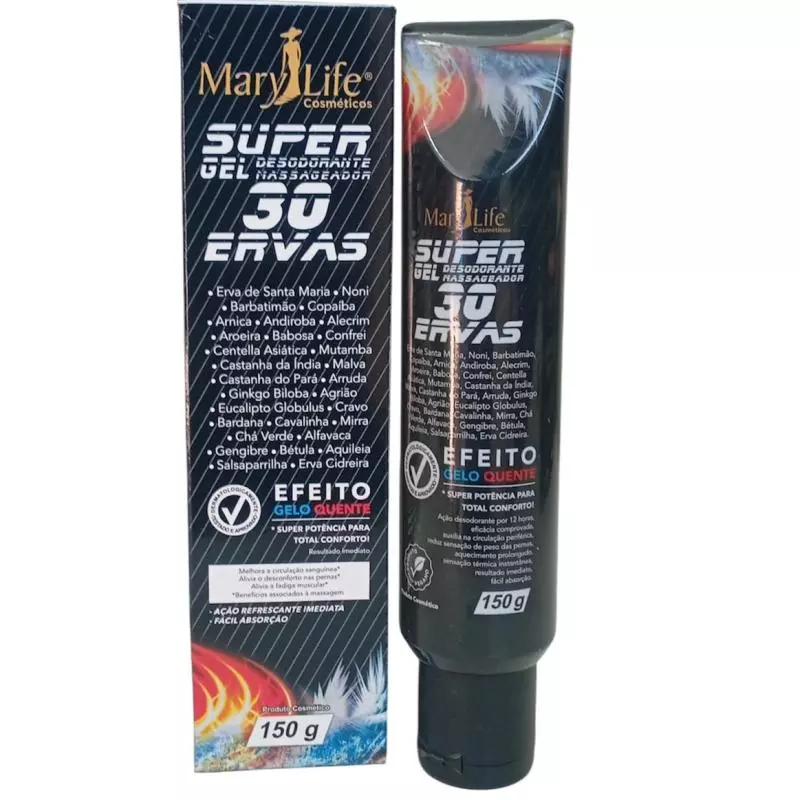 Super Gel 30 Ervas - 150g