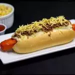 HOT DOG SIMPLES COM PURÊ DE FRANGO