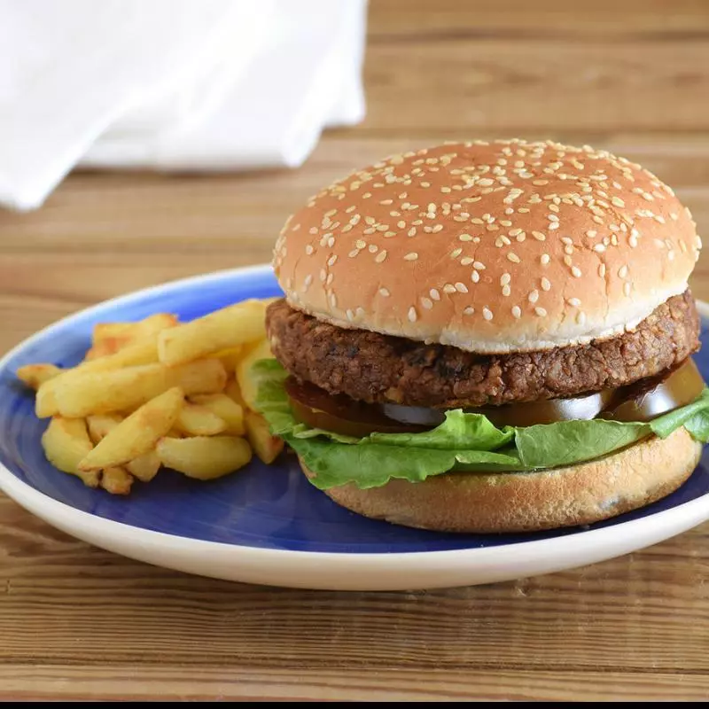 Hamburguesa vegetariana