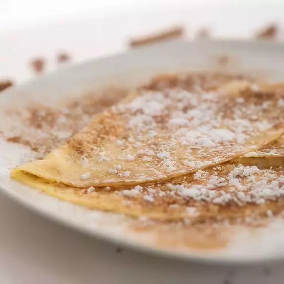 Crepe Açúcar e Canela