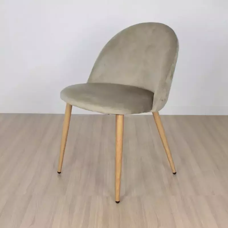 Silla Paris Pata Simil madera Visón