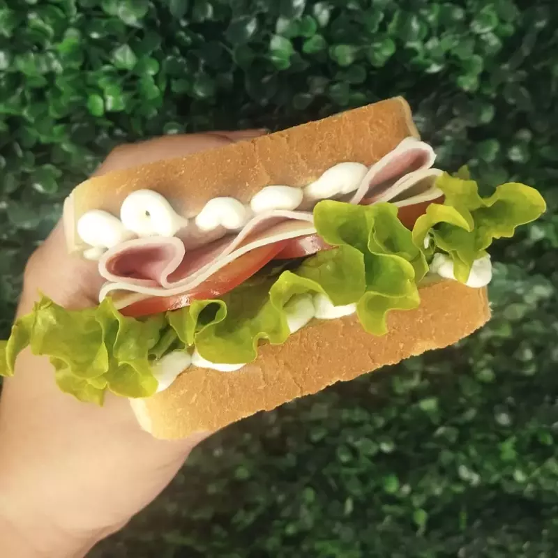 Lanche de Presunto e Queijo