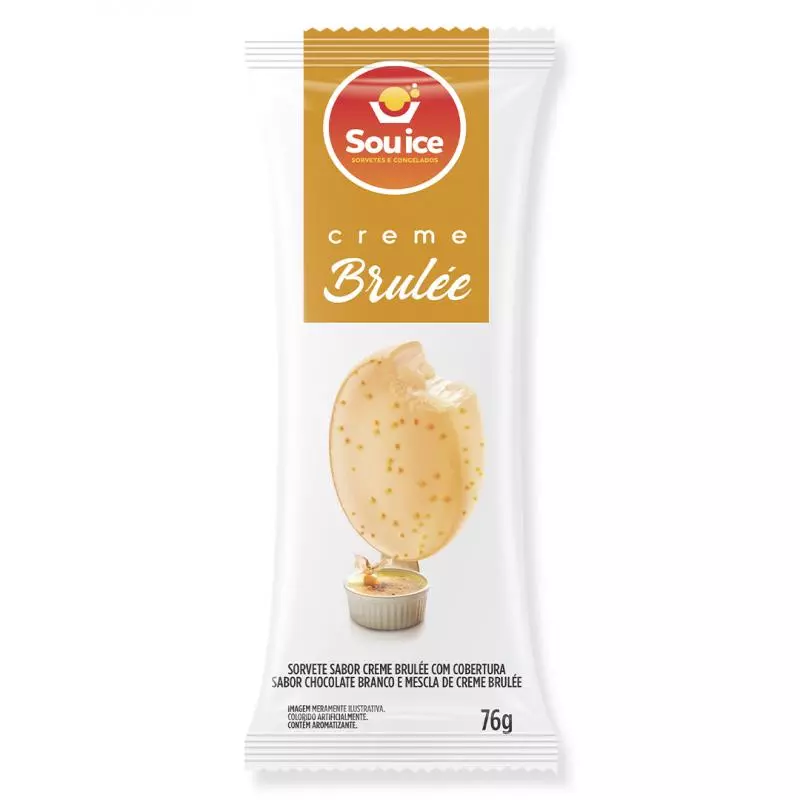 Picolé Crème Brûlée