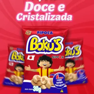 Pipoca Bokus doce 30g
