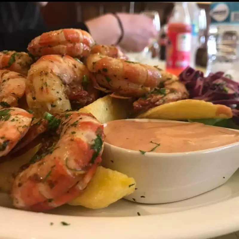 Camarones a la Plancha