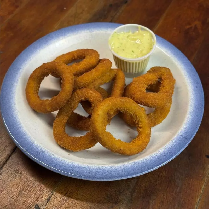 Porção de Onion Rings