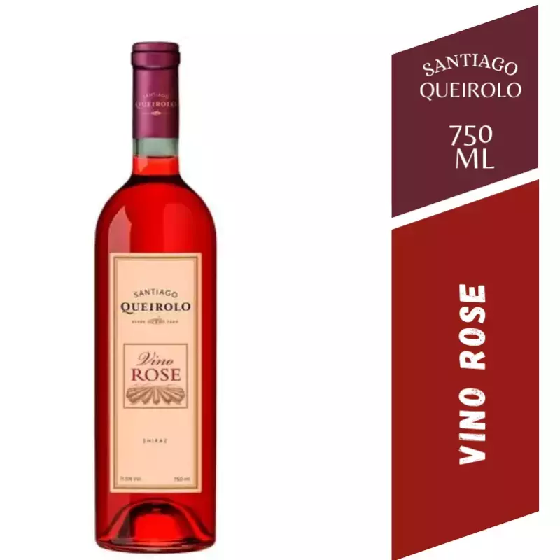 Vino Santiago Queirolo Rose - 750 Ml