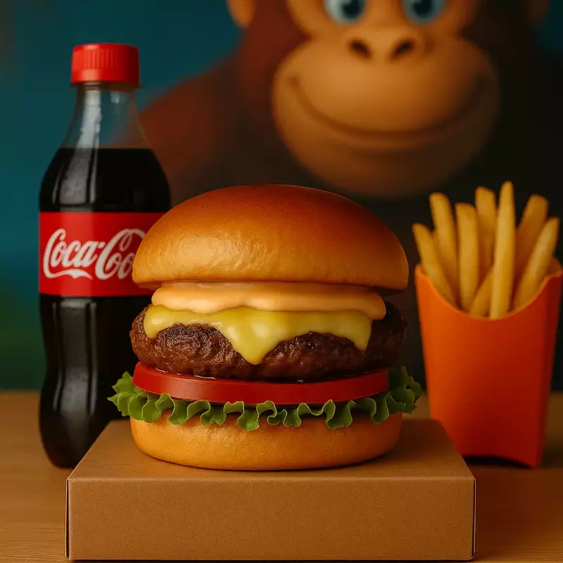 Burger tropical en combo
