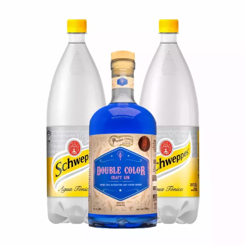 Combo Gin Pasaron Cosas Double Color